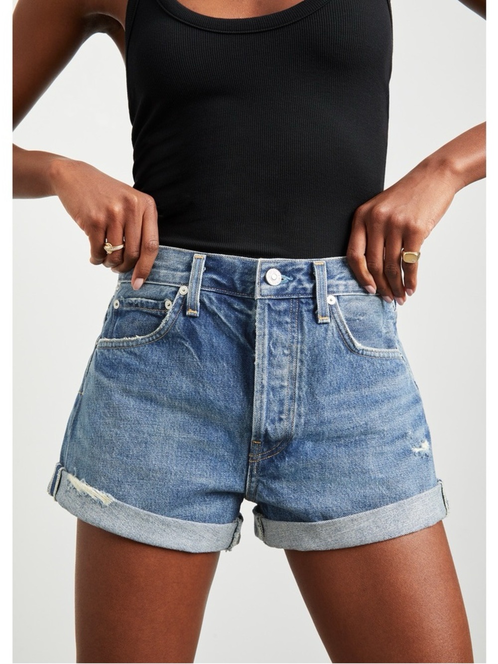 CITIZENS OF HUMANITY DENIM SHORTS
